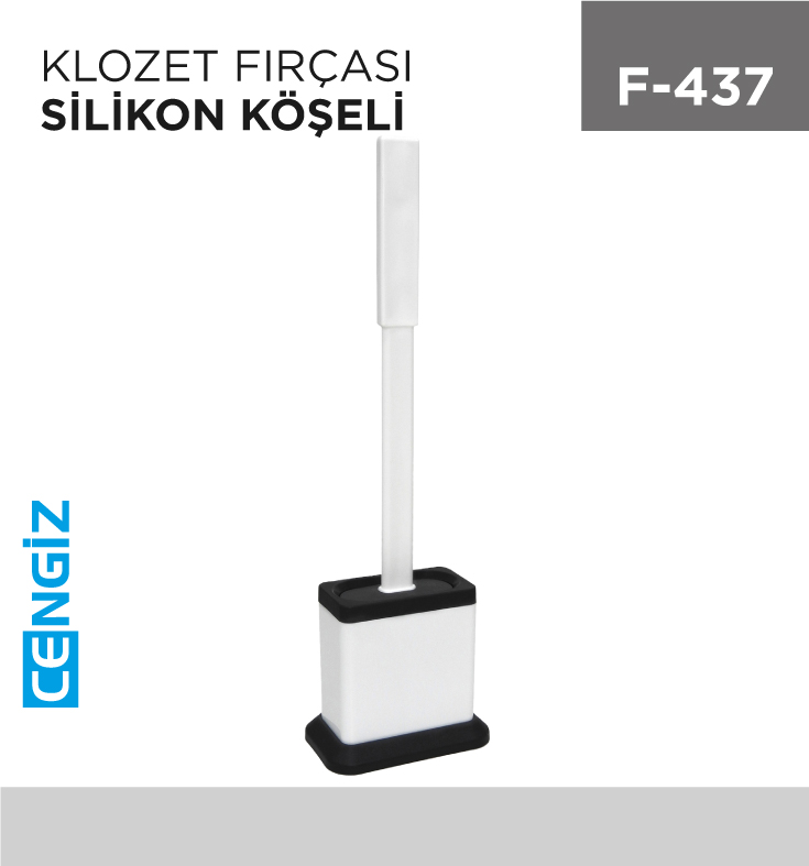 KLOZET FIRÇASI SİLİKON KÖŞELİ (6034)