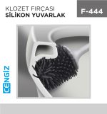 KLOZET FIRÇASI SİLİKON YUVARLAK