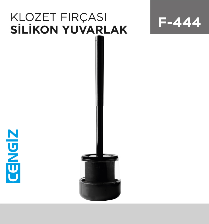 KLOZET FIRÇASI SİLİKON YUVARLAK