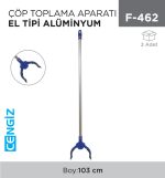 ÇÖP TOPLAMA APARATI EL TİPİ ALÜMİNYUM (LP600)