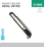 MAKET BIÇAĞI METAL VİP-TEC (875122)