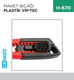 MAKET BIÇAĞI PLASTİK VİP-TEC (875107)