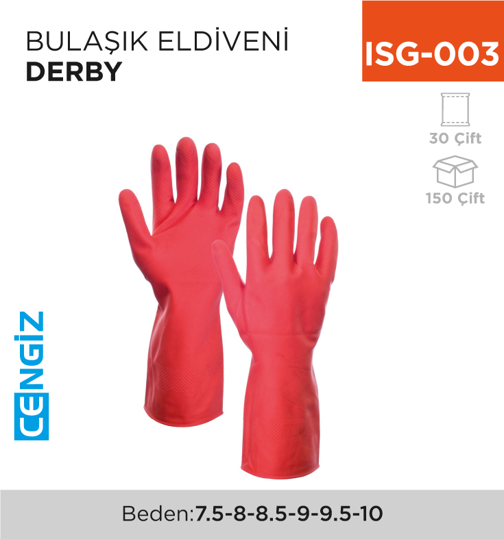 BULAŞIK ELDİVENİ DERBY (D-100)