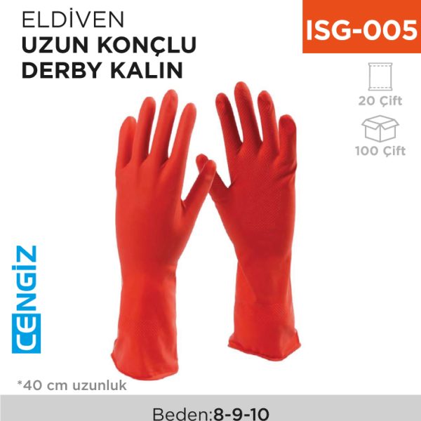 ELDİVEN UZUN KONÇLU DERBY KALIN (D-300)