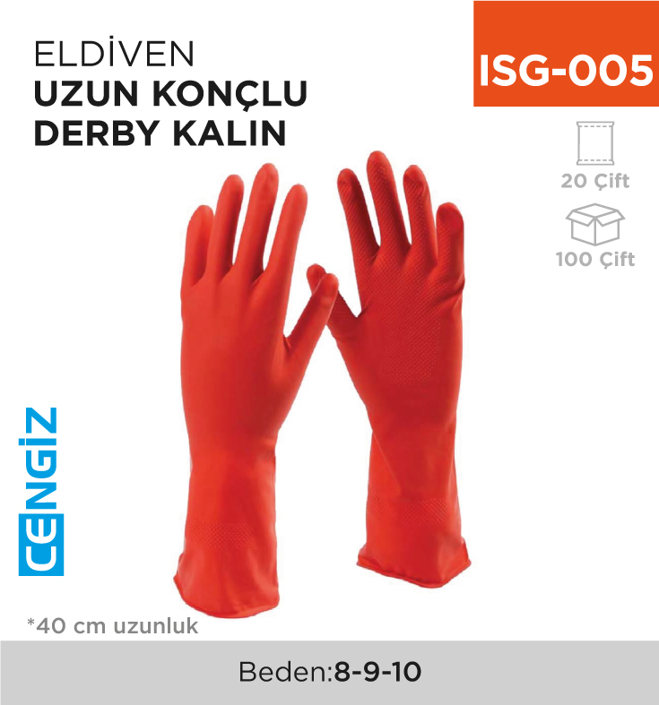 ELDİVEN UZUN KONÇLU DERBY KALIN (D-300)