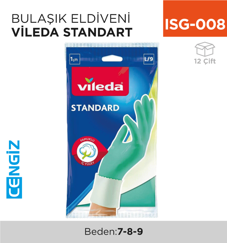 BULAŞIK ELDİVENİ VİLEDA STANDART