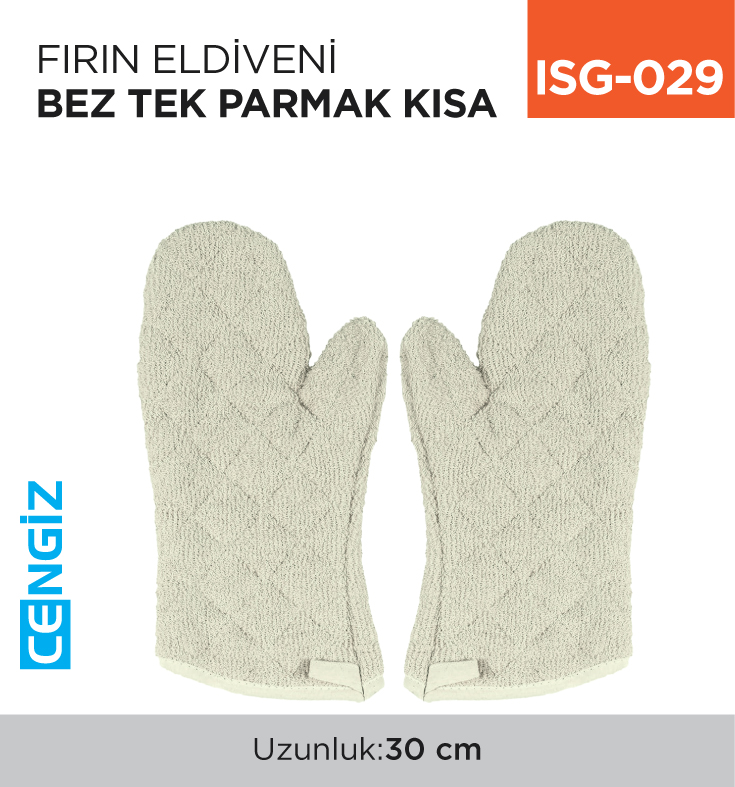 FIRIN ELDİVENİ BEZ TEK PARMAK KISA