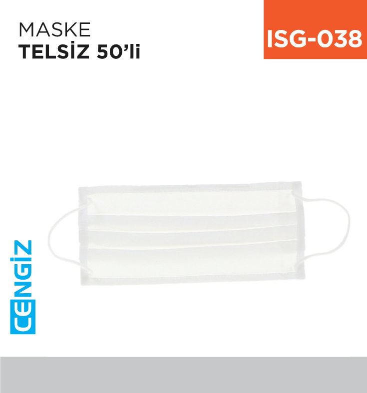 MASKE TELSİZ 50Lİ