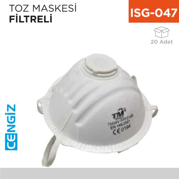 TOZ MASKESİ FİLTRELİ FFP2