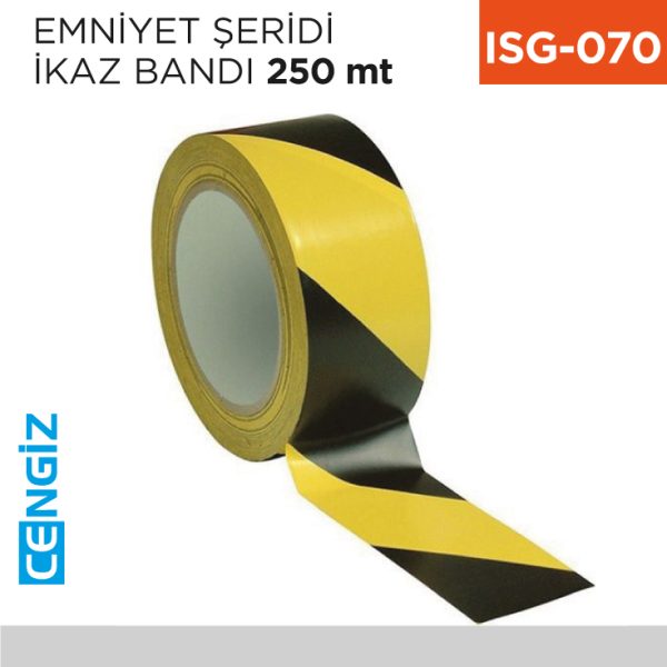EMNİYET ŞERİDİ İKAZ BANDI 250 MT (BNU305E)