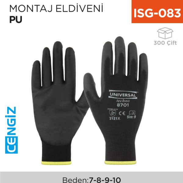 MONTAJ ELDİVENİ PU(8701)