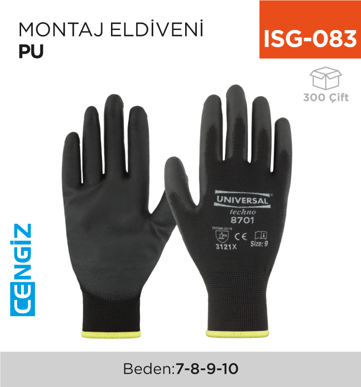 MONTAJ ELDİVENİ PU(8701)
