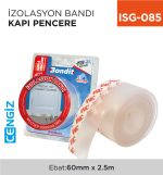 İZOLASYON BANDI KAPI PENCERE 60 MM*2.5 M