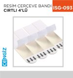 RESİM ÇERÇEVE BANDI CIRTLI 4LÜ (BNMD1964)