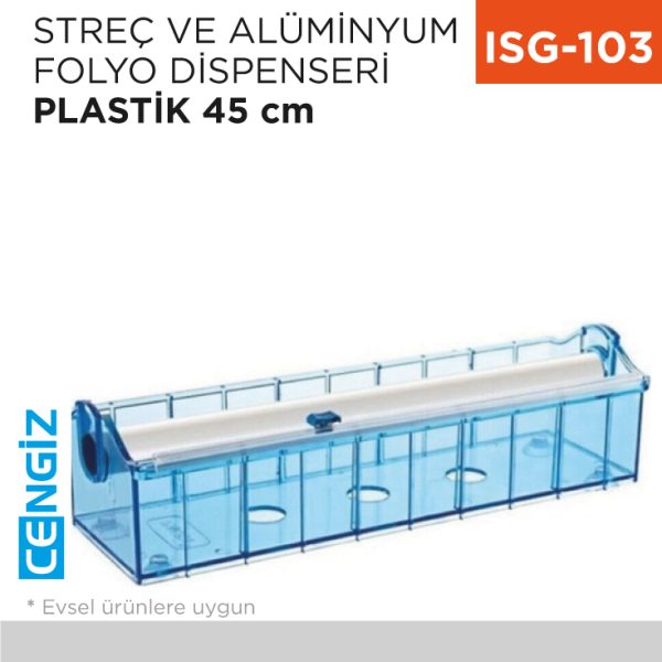 STREÇ&amp; AL. FOLYO DİSP. PLASTİK 45 CM (S-45)