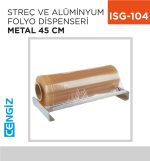 STREÇ&amp; AL. FOLYO DİSP. METAL 45 CM 3830-45