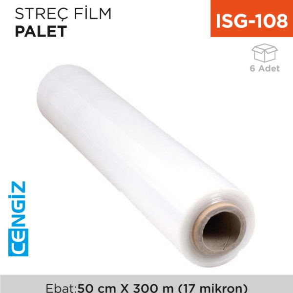 STREÇ FİLM PALET 17 MC.50*300