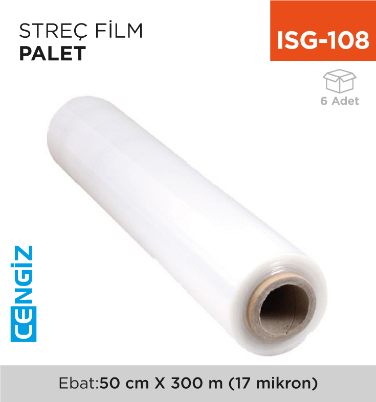 STREÇ FİLM PALET 17 MC.50*300