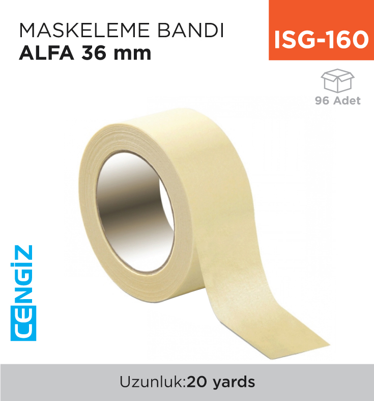 MASKELEME BANDI ALFA 36 MM * 20 YDS