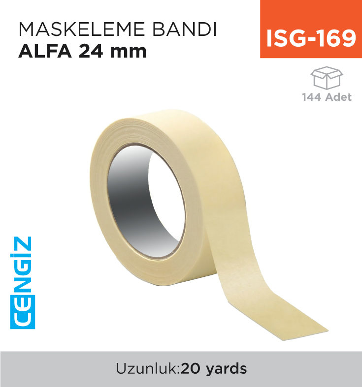 MASKELEME BANDI ALFA 24 MM *20 YDS