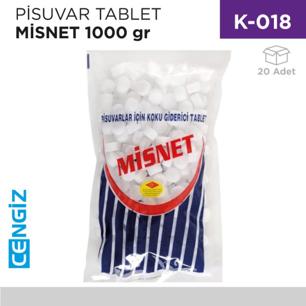PİSUVAR TABLET MİSNET 1000 GR