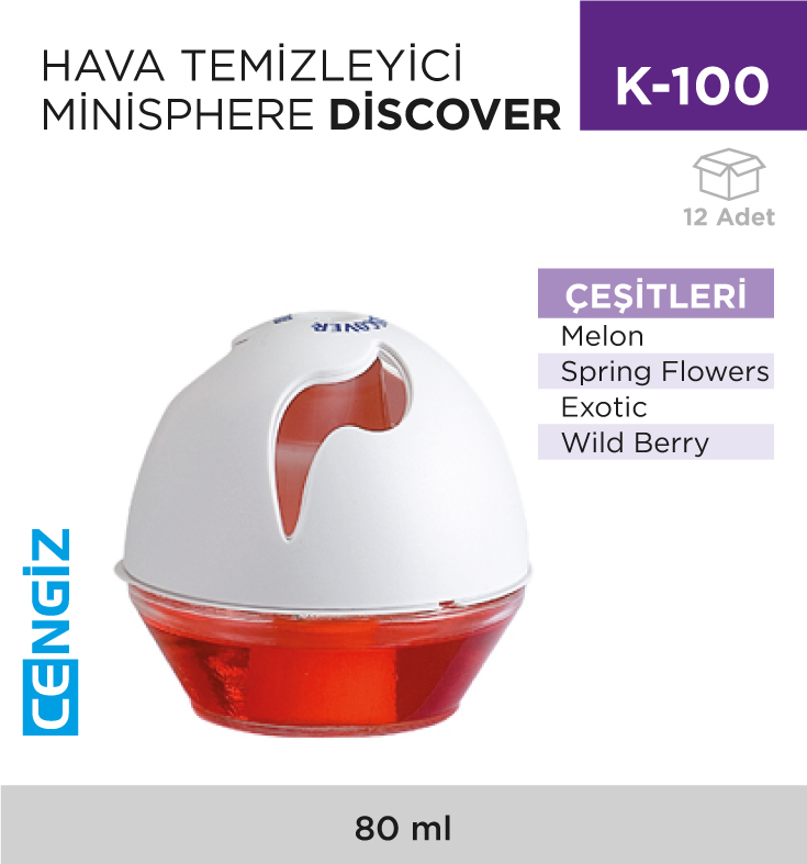 DİSCOVER HAVA TEMİZLEYİCİ MİNİSPHERE(DSR4175)