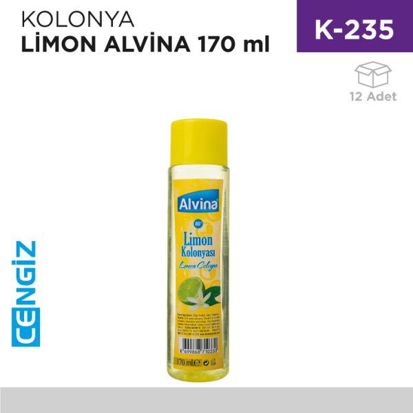 KOLONYA LİMON ALVİNA 200 ML