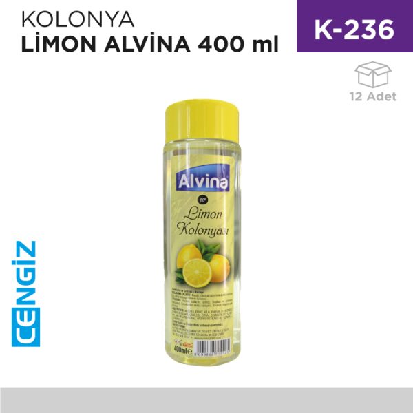 KOLONYA LİMON ALVİNA 400 ML