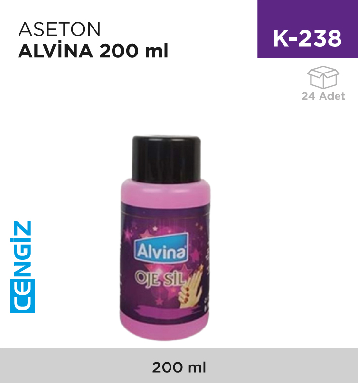 ASETON ALVİNA 200 ML
