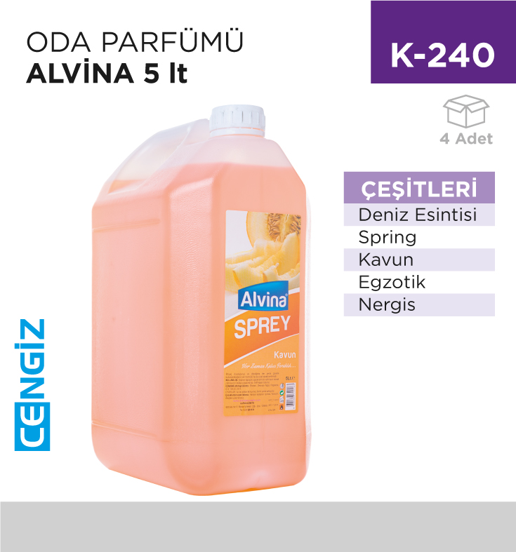 ODA PARFÜMÜ ALVİNA  5 LT
