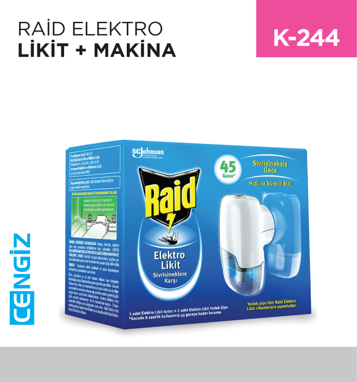 RAİD ELEKTRO LİKİT + MAKİNA