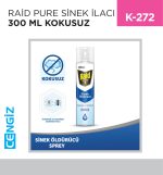 RAİD PURE SİNEK İLACI 300 ML KOKUSUZ (337638)