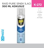 RAİD PURE SİNEK İLACI 300 ML KOKUSUZ (337638)