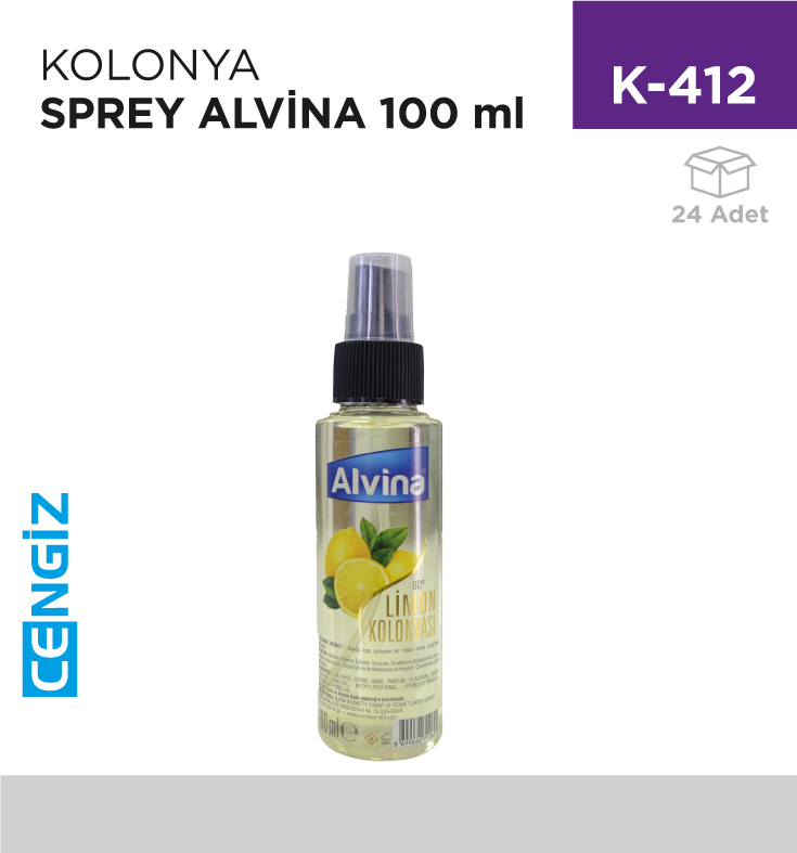KOLONYA SPREY ALVİNA 100 ML