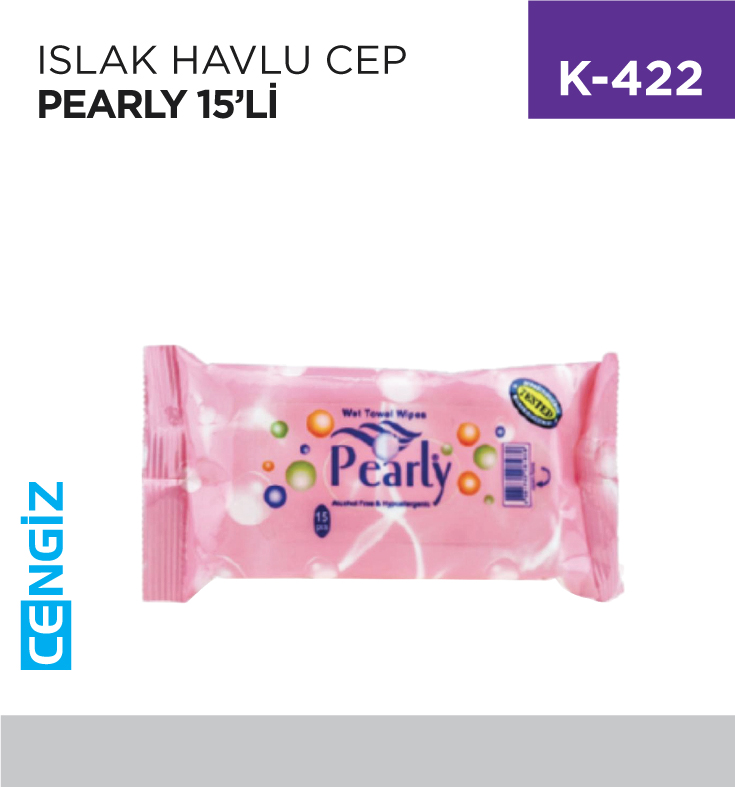 ISLAK HAVLU CEP PEARLY 15Lİ