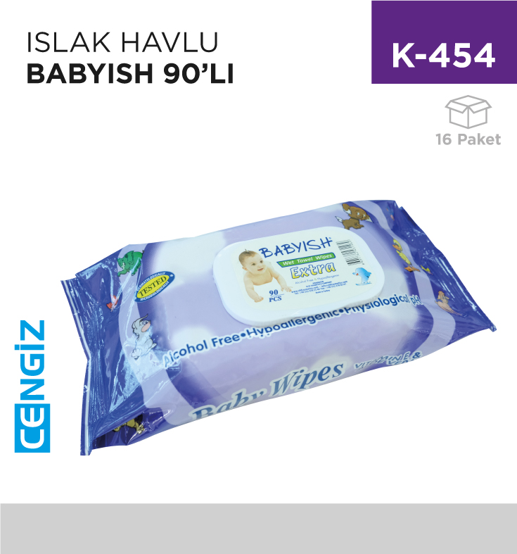 ISLAK HAVLU BABYISH 90LI KAPAKLI
