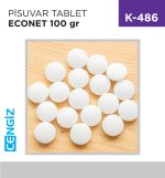 PİSUVAR TABLET ECONET 100 GR