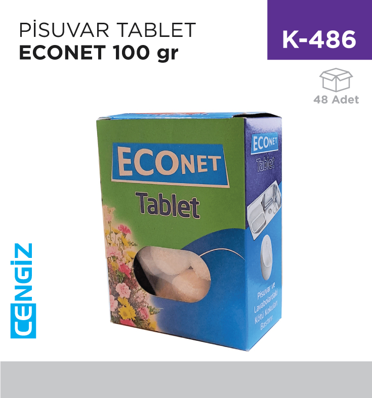PİSUVAR TABLET ECONET 100 GR