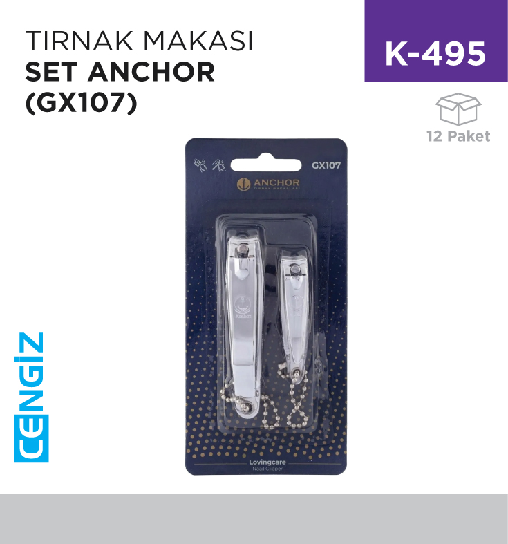 TIRNAK MAKASI SET ANCHOR (GX107)