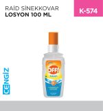 RAİD SİNEKKOVAR LOSYON 100 ML (683867)