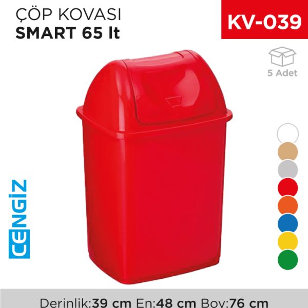 SMART ÇÖP KOVASI 65 LT (4194)