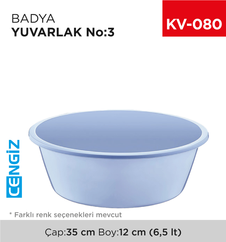 BADYA YUVARLAK NO:3 (6.5 LT) (E-157)