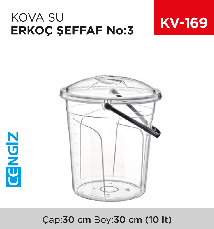 KOVA SU NO:3 ERKOÇ ŞEFFAF (E-320)