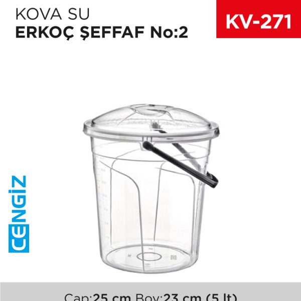 KOVA SU NO:2 ERKOÇ ŞEFFAF (E-319)