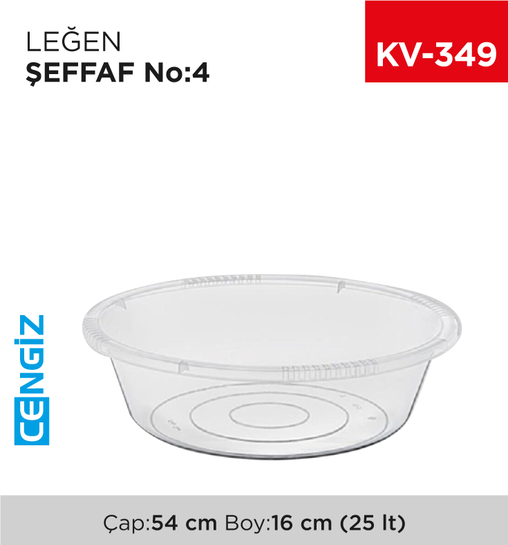 LEĞEN ŞEFFAF NO:4 (25 LT) (E-423)