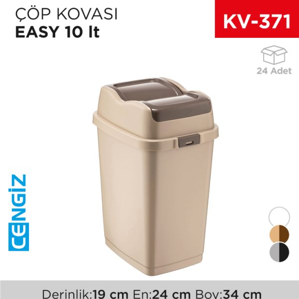 EASY ÇÖP KOVASI 10 LT (9712)