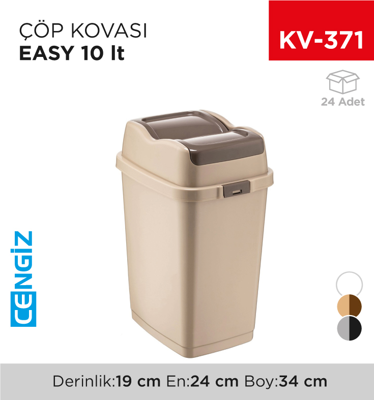 EASY ÇÖP KOVASI 10 LT (9712)