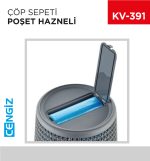 ÇÖP SEPETİ POŞET HAZNELİ 12 LT (8461)