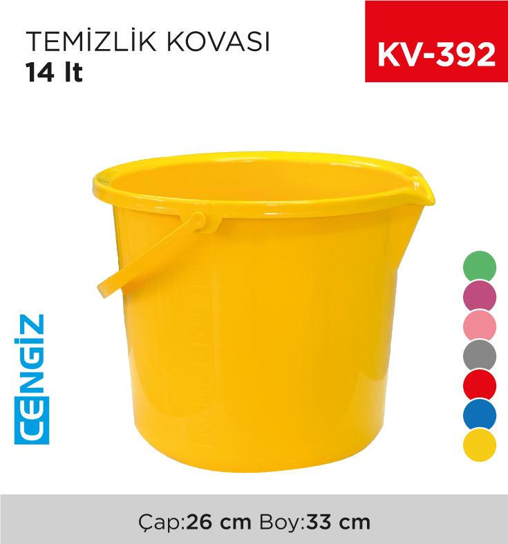 TEMİZLİK KOVASI 13.5 LT (3030)
