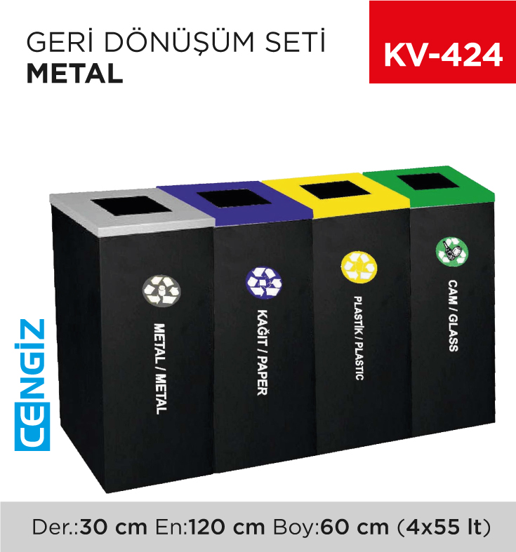 GERİ DÖNÜŞÜM SETİ 1898 METAL